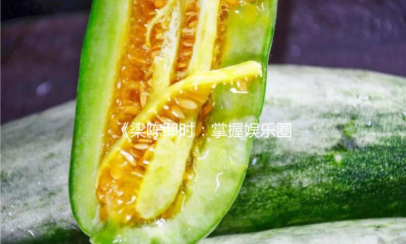 《梁陈即时:掌握娱乐圈动态,分享积极人生新态度》