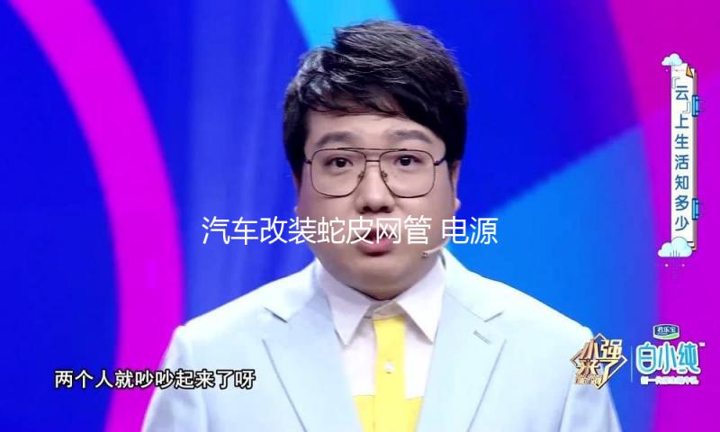 汽车改装蛇皮网管 电源线套管 编织管 线材保护网管音响线外网