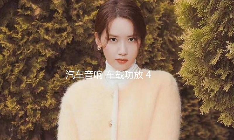 汽车音响 车载功放 4声道大功率12V四路功放推车门喇叭套装低音炮