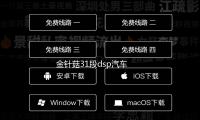 金針菇31段dsp汽車功放機4聲（shēng）道四（sì）路車載無損音響大功率音（yīn）頻處理（lǐ）器
