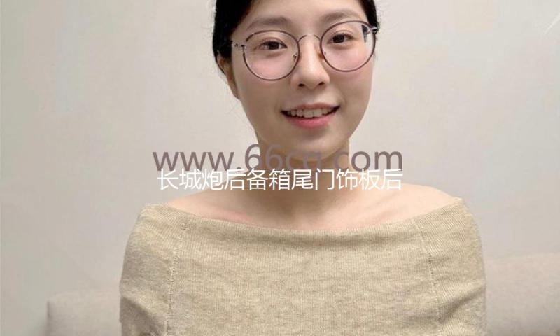 长城炮后备箱尾门饰板后尾箱装饰护板商用越野版皮卡改装专用配件
