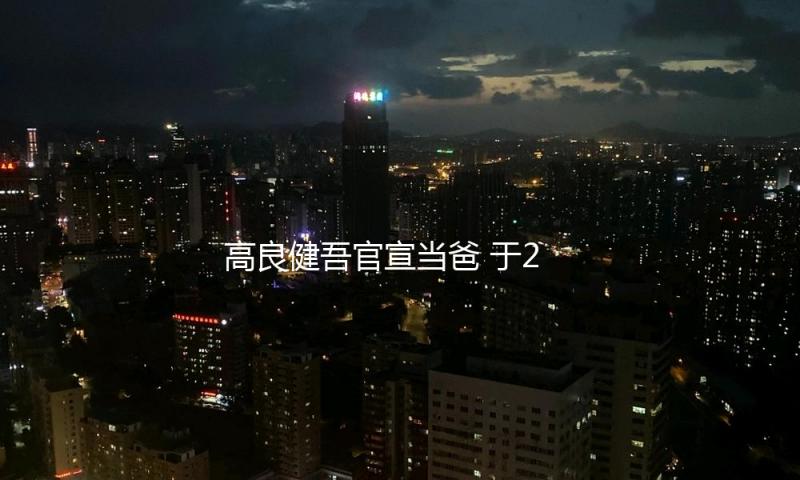 高良健吾官宣当爸 于2024年10月与田原可南子成婚
